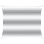 vidaXL Voile d'ombre Gris clair et blanc 5 x 4 m