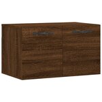 vidaXL Armoire murale Chêne marron 60x36 5x35 cm Bois d'ingénierie