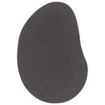 vidaXL Tapis Anthracite 100 x 200 cm Polyester