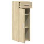 vidaXL Buffet chêne sonoma 30x42 5x93 cm bois d'ingénierie