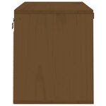 vidaXL Armoire murale Marron miel 60x30x35 cm Bois de pin massif
