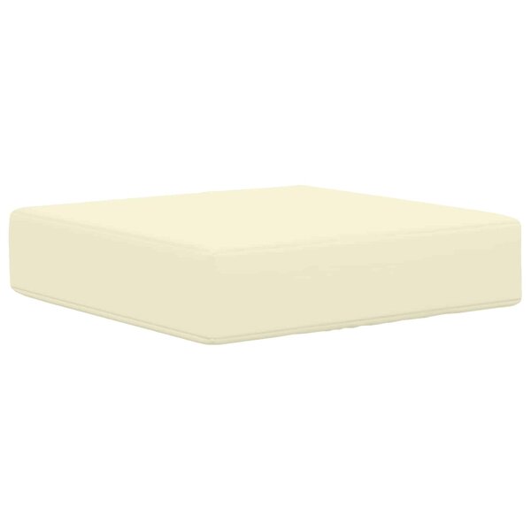 vidaXL Coussin de Siège d'Extérieur Crème 40 x 40 x 8 cm