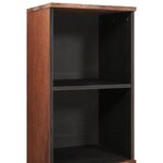 vidaXL Buffet avec tiroir avec étagère avec stockage avec porte Marron 38 x 33.5 x 160 cm