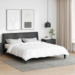 vidaXL Couettes & Duvets Blanc 200 x 200 cm Bas