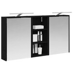 vidaXL Ensemble de Meubles de Salle de Bain 3 Pièces 116 x 16 x 62 5 cm