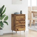 vidaXL Buffet Bois ancien 35 x 40 x 70 cm Bois d'ingénierie