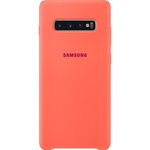 Samsung coque silicone s10+ ultra fine - rose