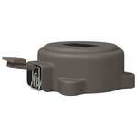vidaXL Pédale Pivotante à 360 Degrés Argent 21 5 x 14 x 6 cm Acier