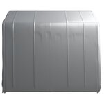 vidaXL Tente de rangement 240x240 cm Acier Gris