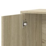 vidaXL Buffets 2 Pièces chêne sonoma 60x31x70 cm bois d'ingénierie