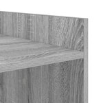 vidaXL Armoire pour machine à laver Gris Sonoma 67 5 x 62 x 97 cm