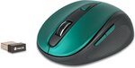 Souris sans fil ngs evo mute (noir/vert)