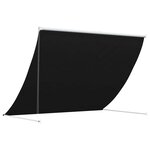 vidaXL Auvent Noir 200 x 150 cm