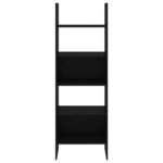vidaXL Bibliothèque Noir 60x35x180 cm Bois d’ingénierie