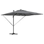 vidaXL Parasol Cantilever Roma Anthracite Large