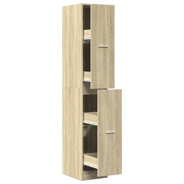 vidaXL Armoire d'apothicaire chêne sonoma bois d'ingénierie