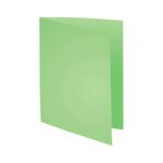 Paquet De 100 Chemises Forever® 170 À Bord Décalé - 24x32cm - Vert Pré - X 5 - Exacompta