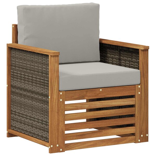 vidaXL Sofa de milieu extérieur Naturel