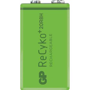 Gp pile rechargeable recyko+ 9v 200 mah 12020r8hc1