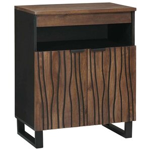 vidaXL Buffet Marron 60 x 33 x 75 cm bois de manguier massif