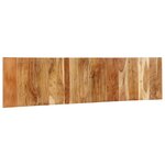 vidaXL Tête de lit 200 cm bois massif d'acacia