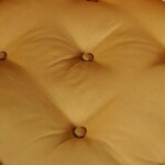 vidaXL Canapé modulaire 2 Pièces Jaune 140 x 70 x 36 cm tissu