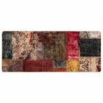vidaXL Coureur de Tapis MARSA Multicolore 50 x 100 cm Polyester et PVC
