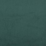 vidaXL Cadre de lit avec tête de lit Vert foncé 90x200 cm Velours