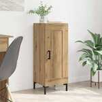 vidaXL Buffet Olden Chêne artisanal 34 5 x 34 x 90 cm