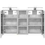 vidaXL Ensemble de Meubles de Salle de Bain 3 Pièces 80 x 10 5 x 50 cm