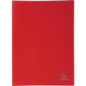 Protège-documents A4 Polypro 30 pochettes 60 vues Rouge x 15 EXACOMPTA