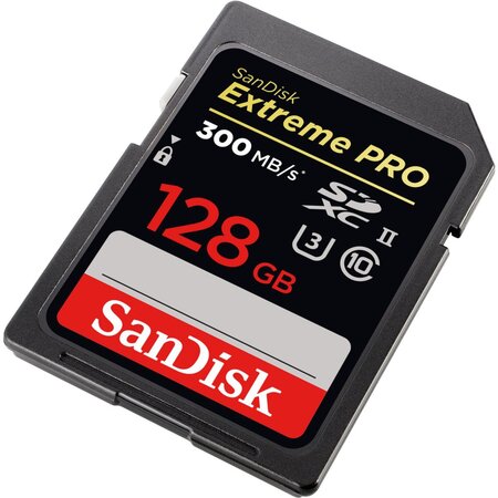 sandisk Carte mémoire SDXC Extreme PRO UHS-II U3 128 Go