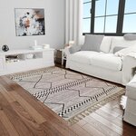 Tapis de salon ASNI 80 x 150 cm - Gris