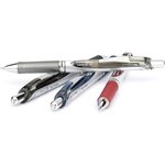 Stylo Roller encre gel rétractable ENERGEL BL77 Pointe 0 7 mm gris PENTEL