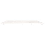 vidaXL Cadre de lit blanc 160x200 cm bois de pin massif