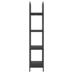 vidaXL Étagère Chêne noir 60 x 30 x 146 cm Bois d'ingénierie