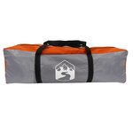 vidaXL Tente familiale à dôme 6 personnes gris imperméable