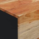 vidaXL Buffet avec 3 tiroirs 40x33 5x75 cm bois massif d'acacia