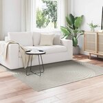 vidaXL Tapis d'intérieur et d'extérieur PALMERAS Vert 120 x 120 cm
