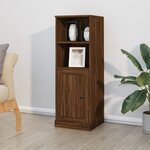 vidaXL Buffet haut chêne marron 36x35 5x103 5 cm bois d'ingénierie