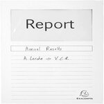 Paquet 100 chemises à fenêtre FOREVER Blanc x 4 EXACOMPTA