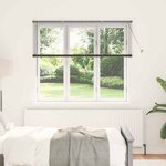 vidaXL Store de Fenêtre Gris foncé 80 x 130 cm Aluminium