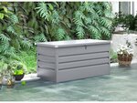 Coffre de jardin métal "store" - 480l - argent