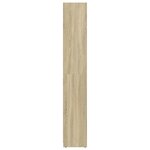 vidaXL Armoire de salle de bain Chêne sonoma 30x30x183 5 cm Aggloméré