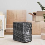 vidaXL Film étirable 2 Pièces transparent 17 μm 50 cm x 150 m