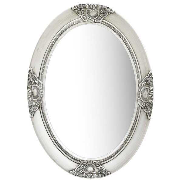 vidaXL Miroir mural style baroque 50x70 cm Argenté