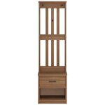 vidaXL Portemanteau SANDNES 45x40x159 5 cm bois massif pin