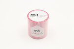 Masking Tape MT Casa Quadrillage 5 cm rose fond rose - berrymousse