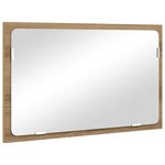 vidaXL Ensemble de mobilier de salle de bain 2 Pièces Chêne artisanal