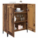 vidaXL Buffet Bois Ancien 69 5 x 34 x 90 cm Bois d'ingénierie